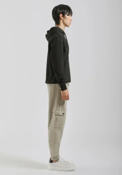 Jogger in felpa con tasconi