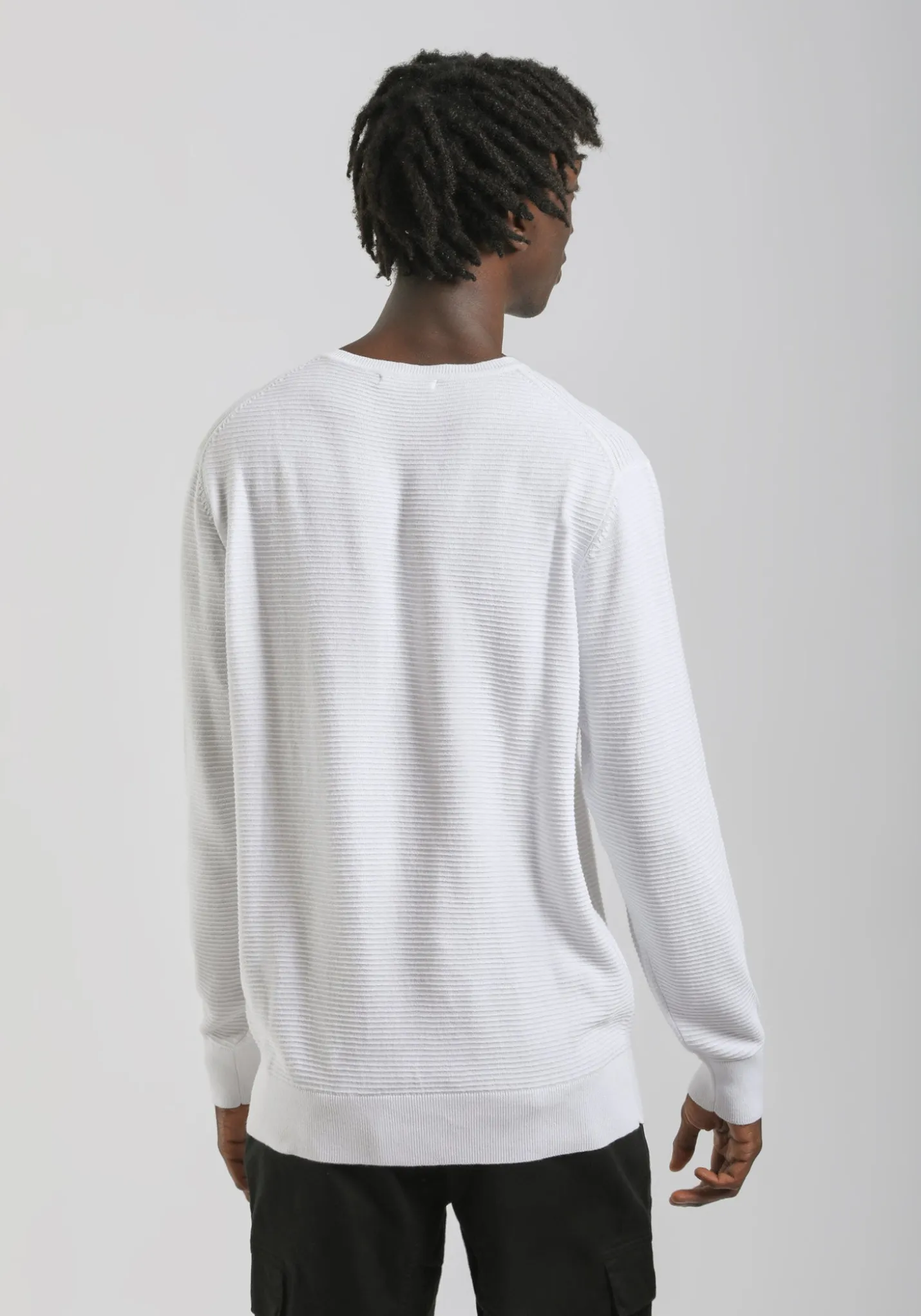 Maglia girocollo in cotone