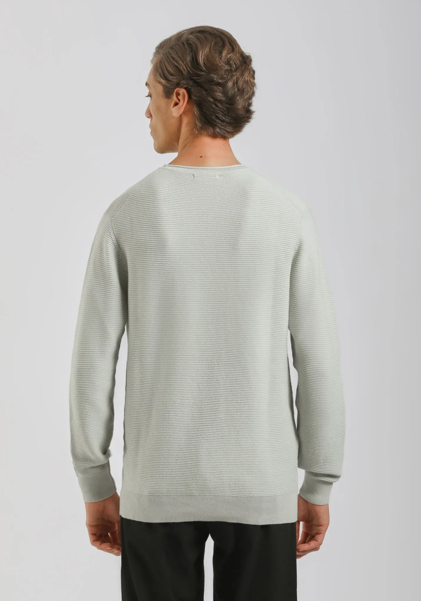 Maglia girocollo strutturato