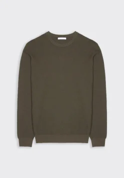 Maglia girocollo strutturato