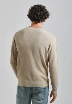Maglia girocollo strutturato