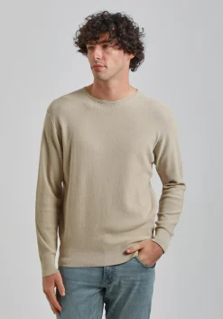 Maglia girocollo strutturato