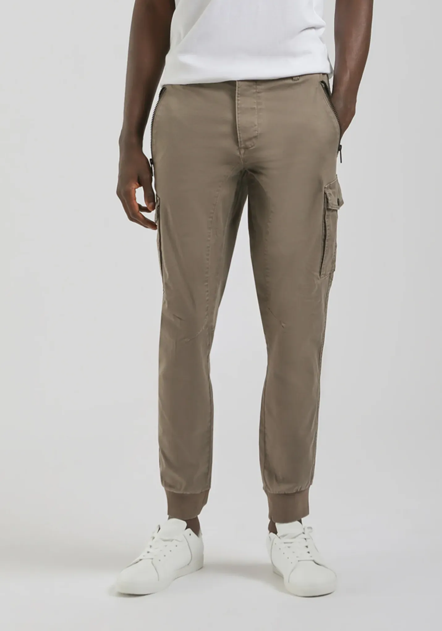 Pantalone cargo in cotone