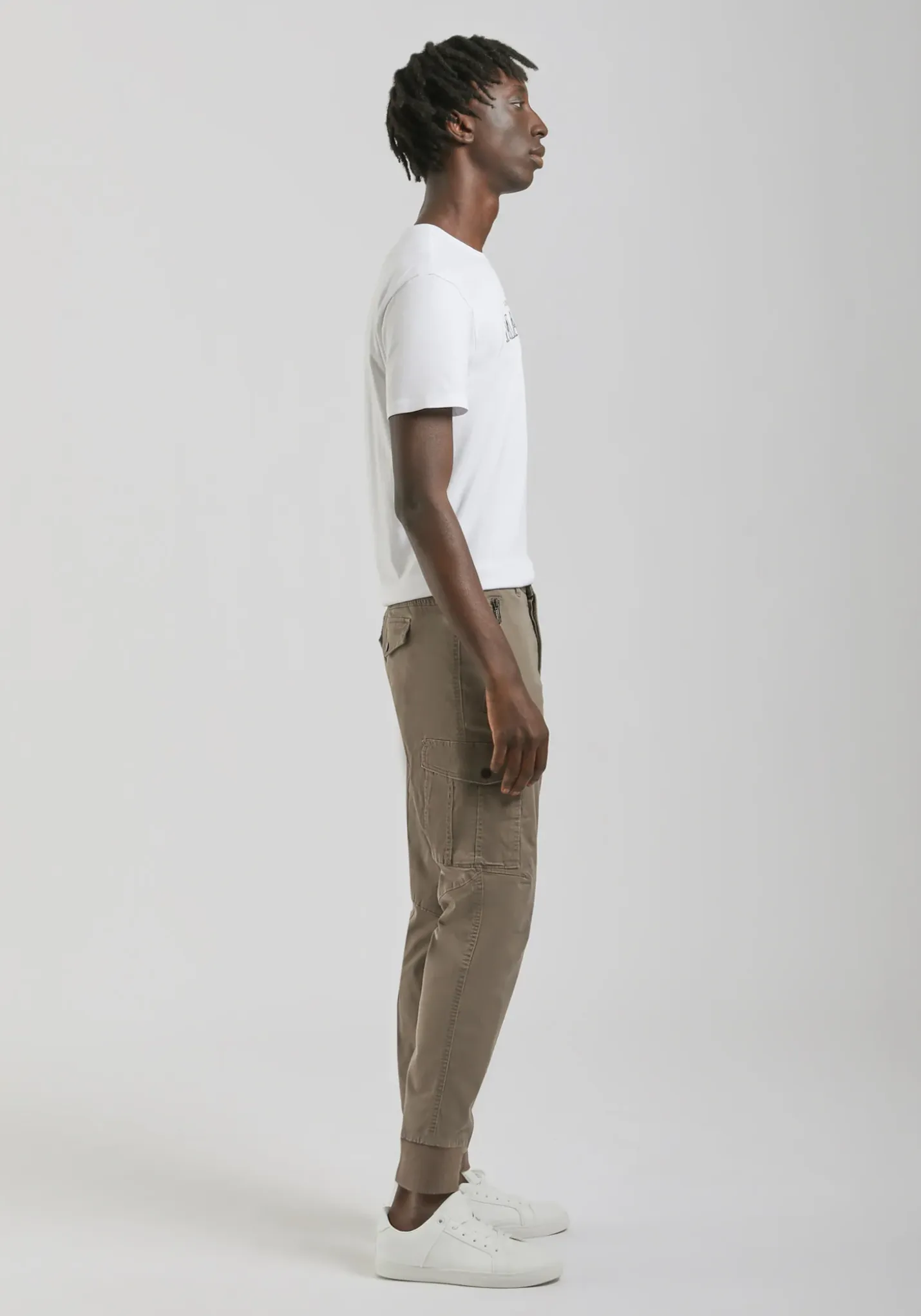 Pantalone cargo in cotone