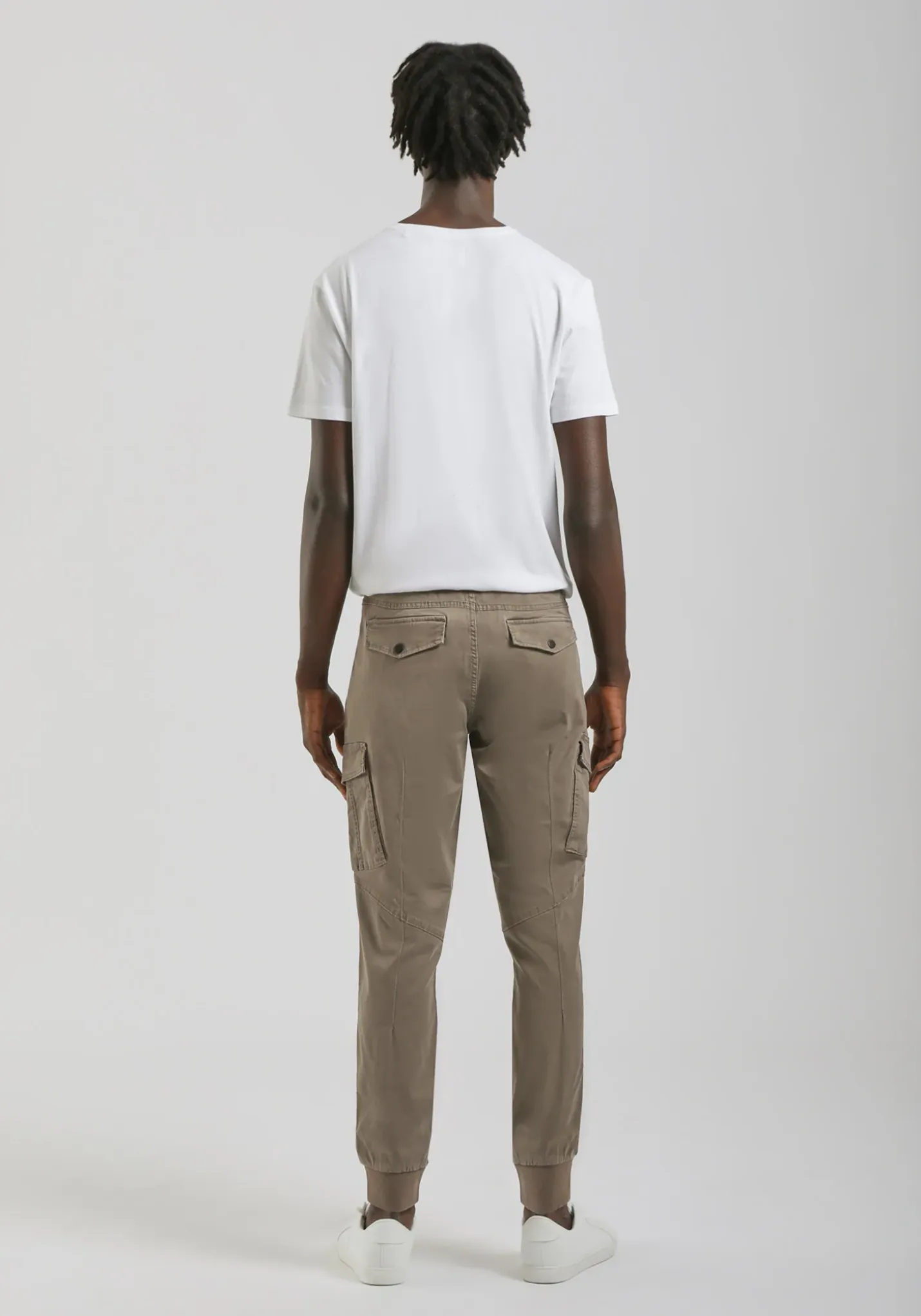 Pantalone cargo in cotone