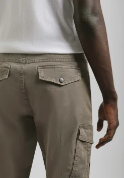 Pantalone cargo in cotone