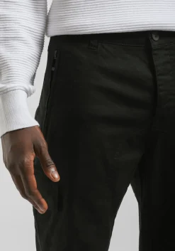 Pantaloni cargo con elastici alle caviglie
