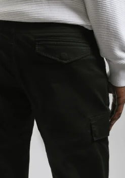 Pantaloni cargo con elastici alle caviglie