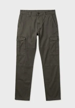 Pantaloni cargo in cotone