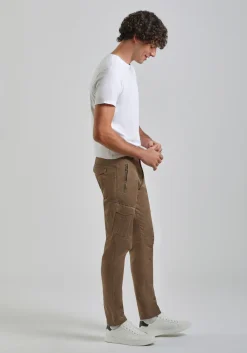Pantaloni cargo in cotone