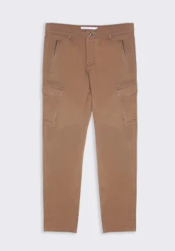 Pantaloni cargo in cotone