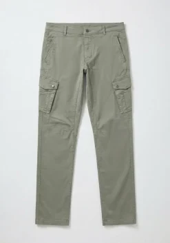 Pantaloni cargo in cotone