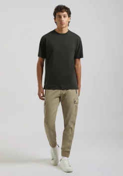 Pantaloni cargo in cotone