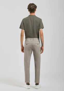 Pantaloni chino in cotone