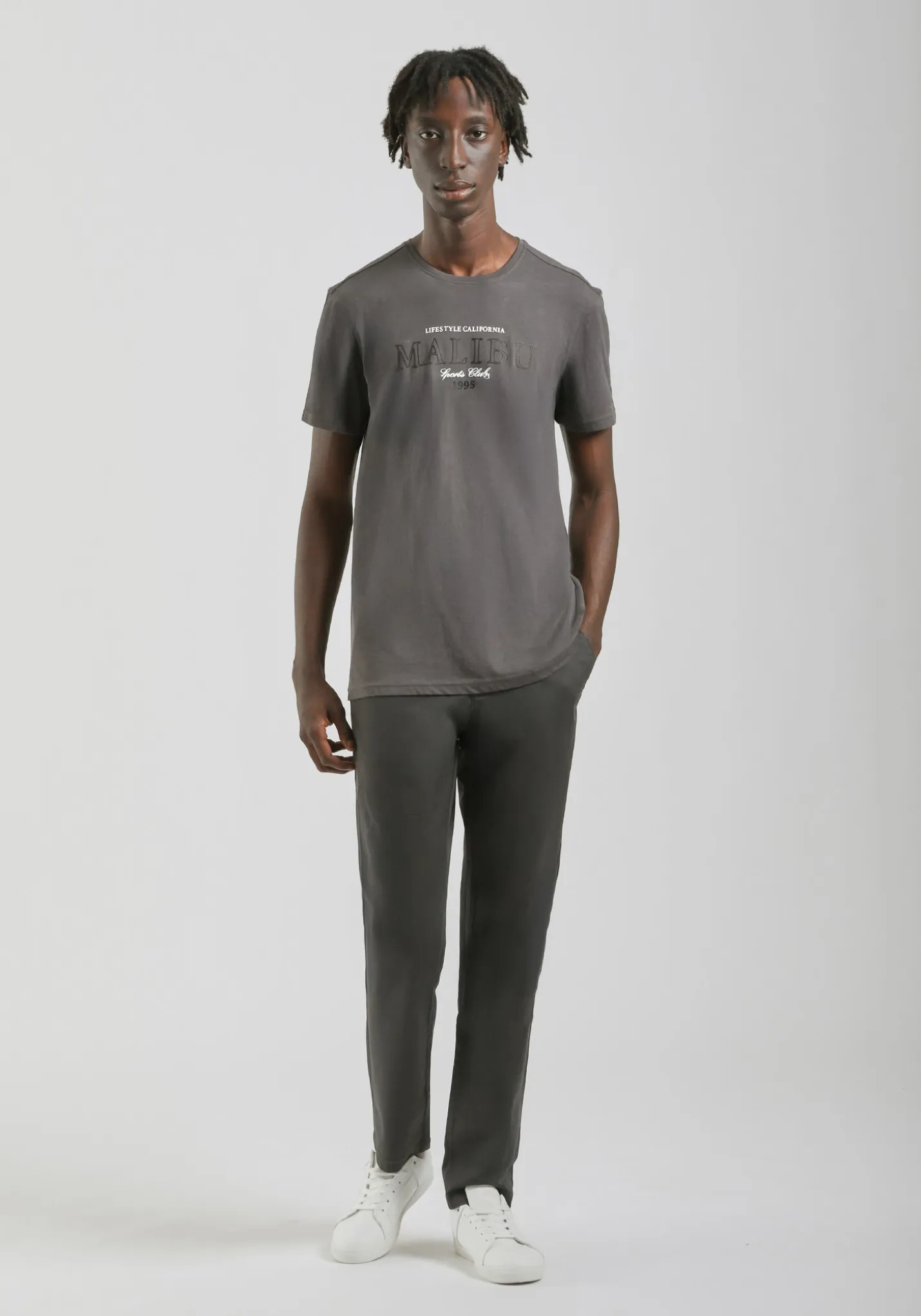 Pantaloni chino in cotone