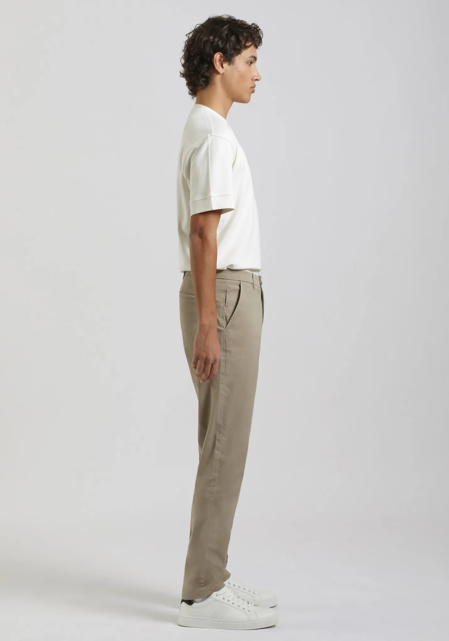 Pantaloni chino in cotone