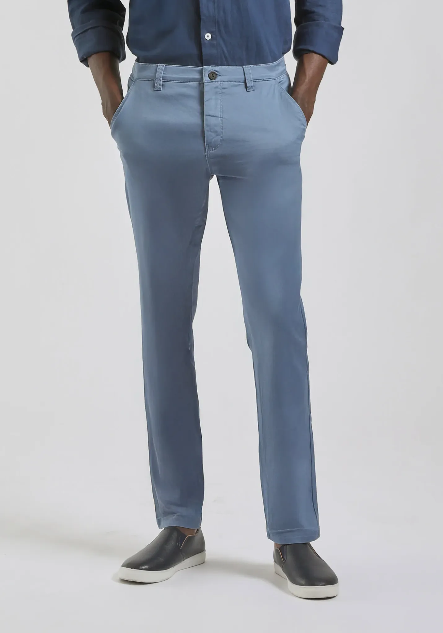 Pantaloni chino in cotone