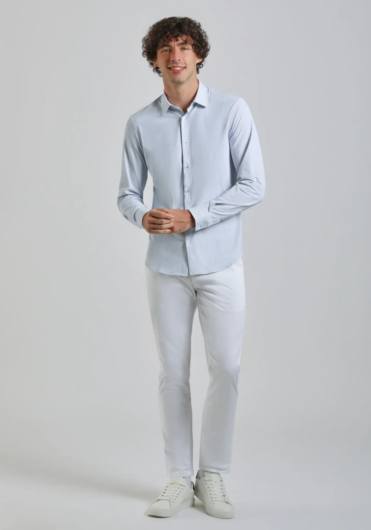 Pantaloni chino in cotone