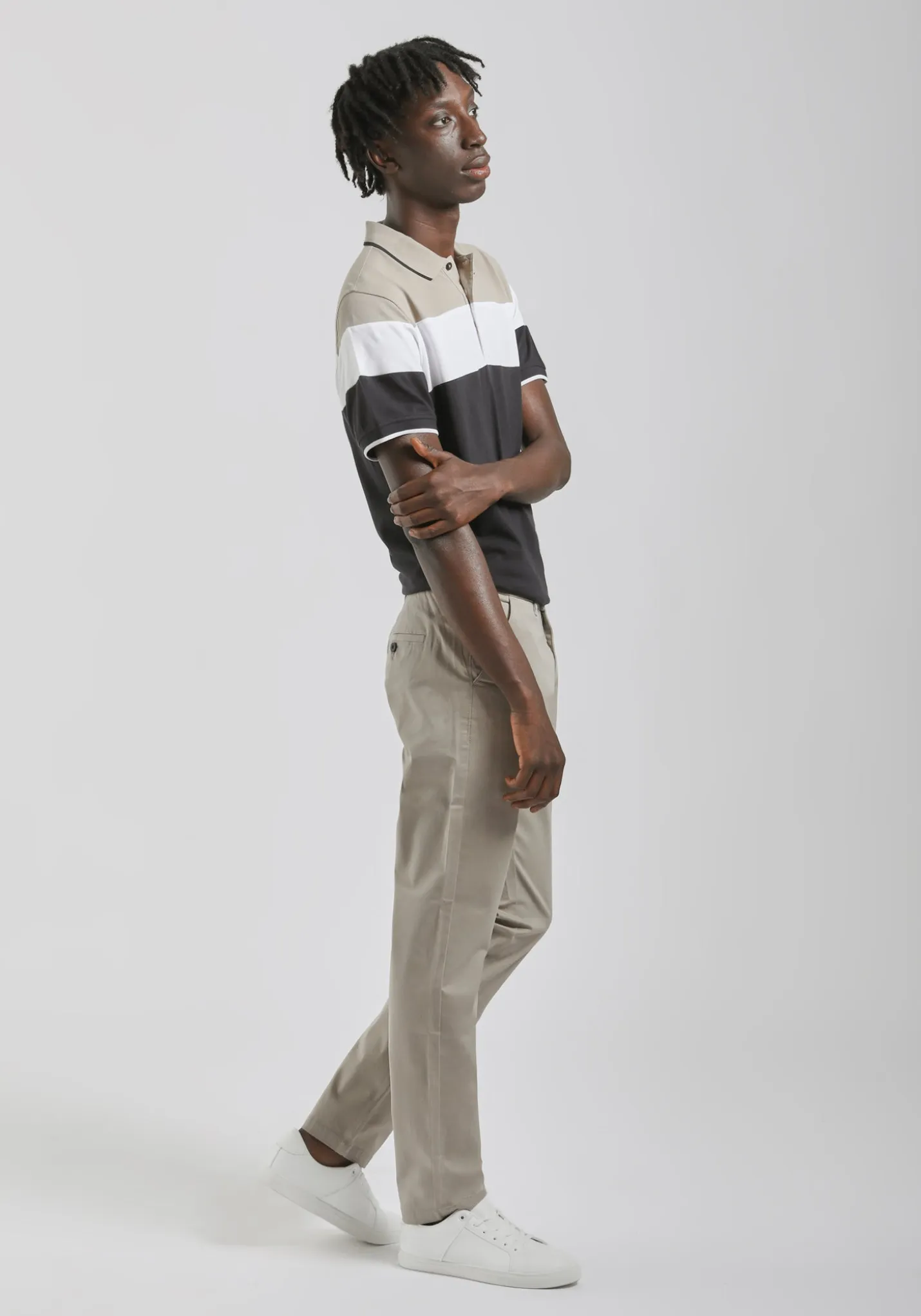 Pantaloni chino in cotone