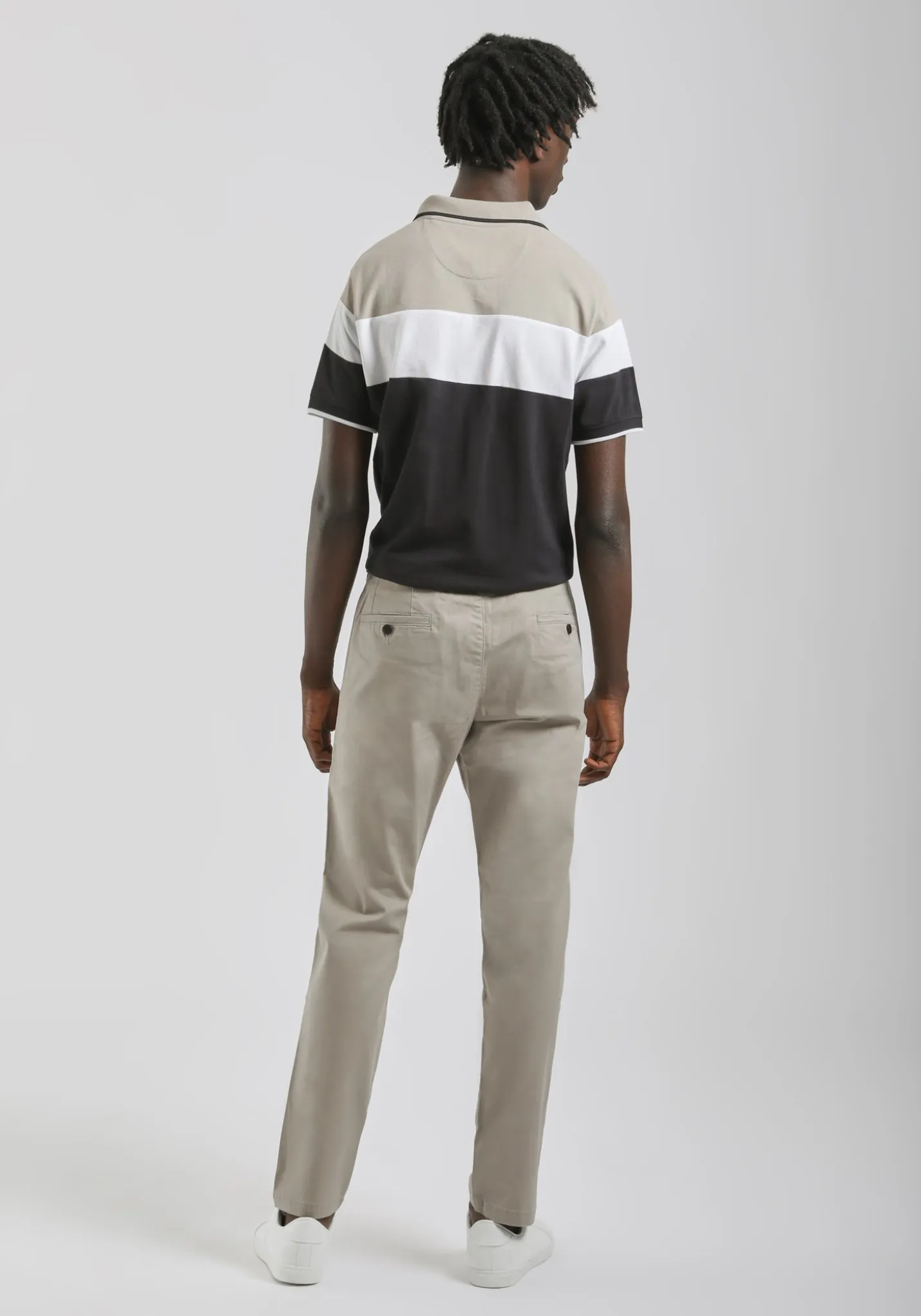 Pantaloni chino in cotone