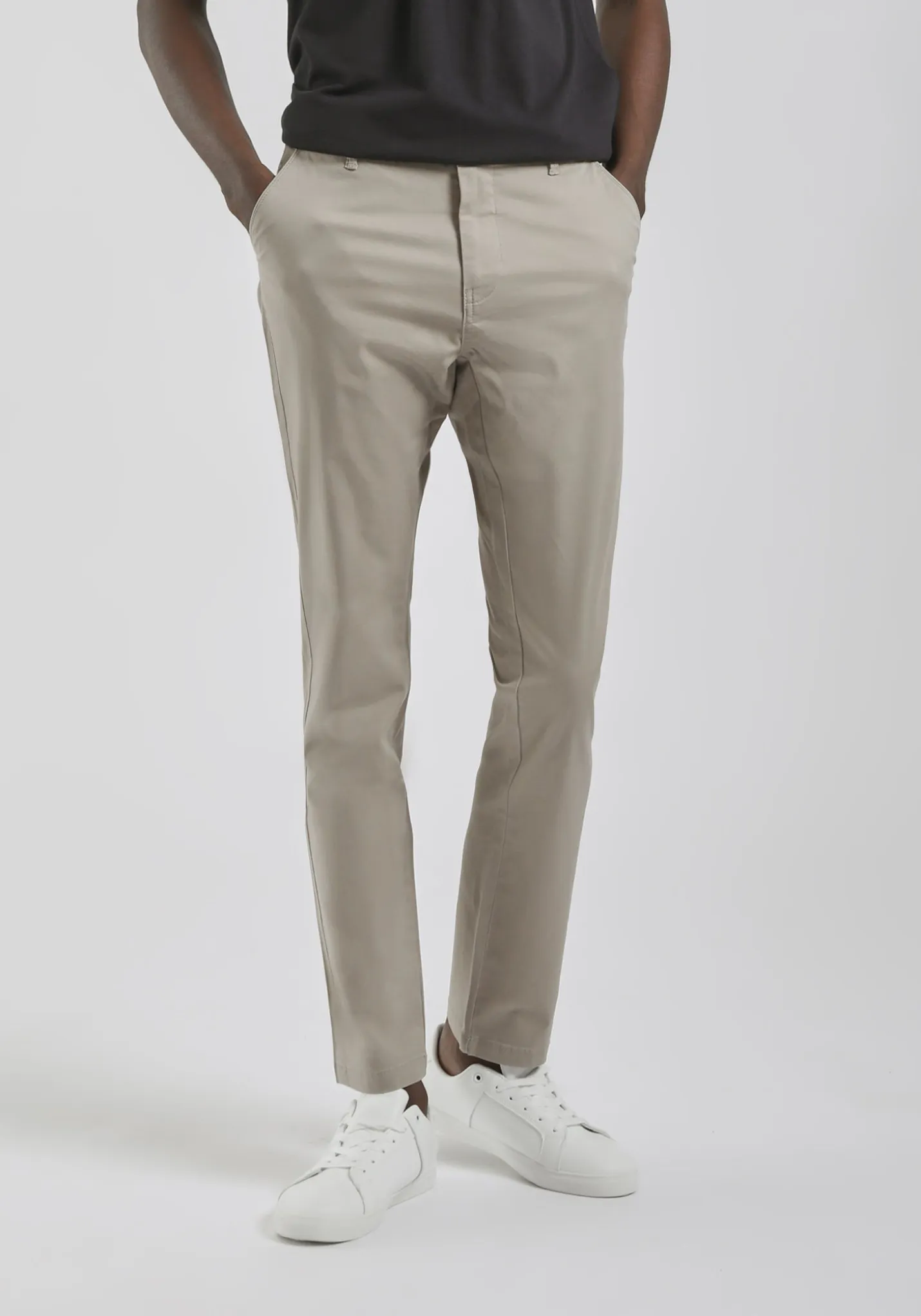 Pantaloni chino in cotone
