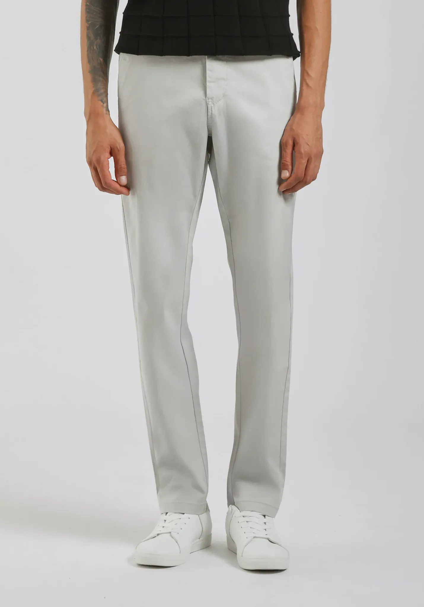 Pantaloni chino in cotone