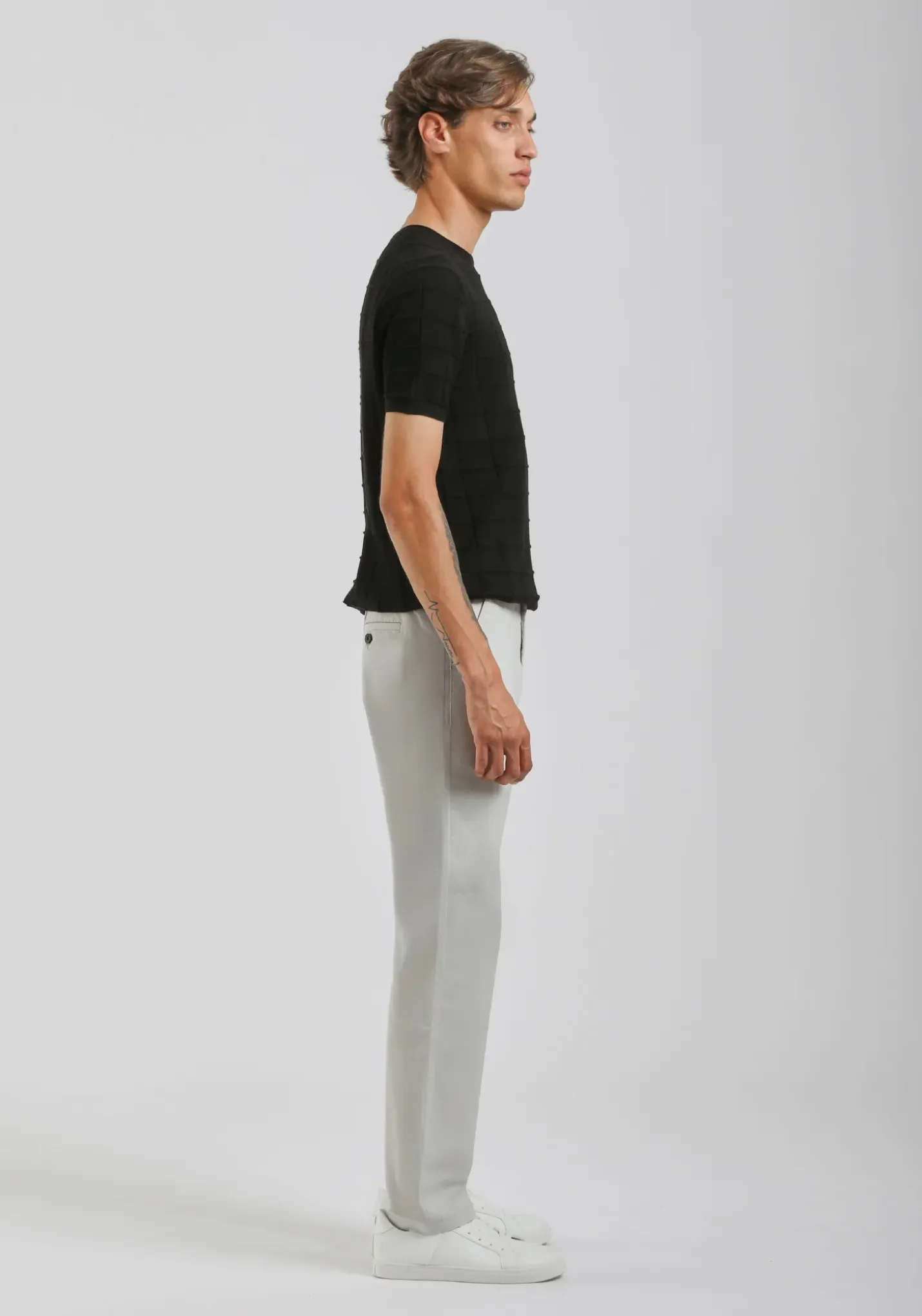 Pantaloni chino in cotone