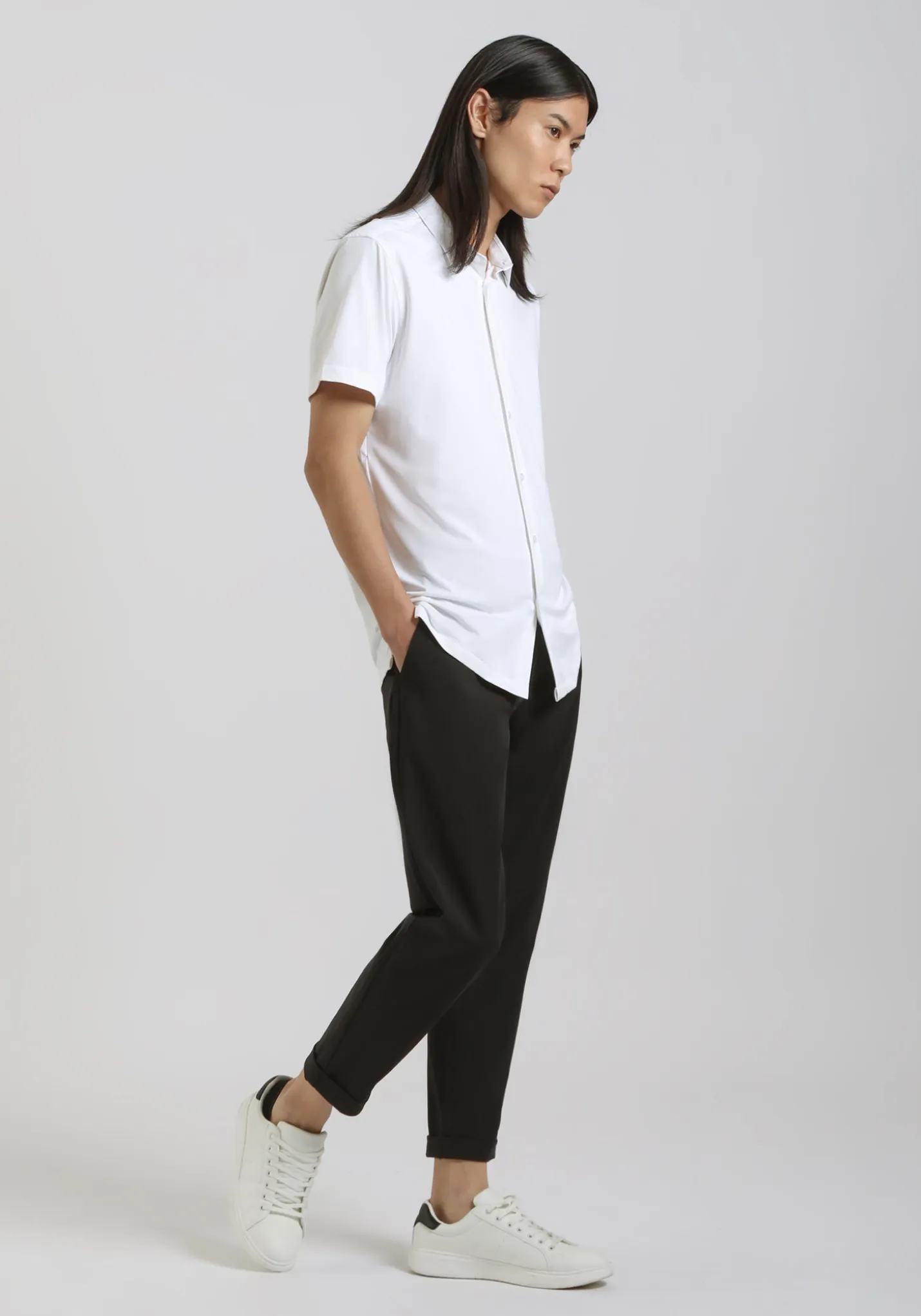 Pantaloni chino in nylon