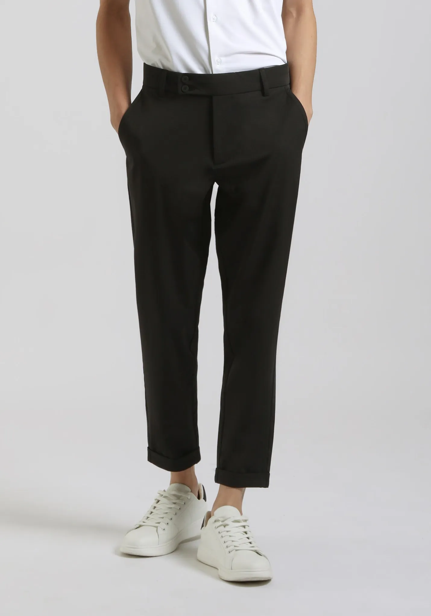 Pantaloni chino in nylon
