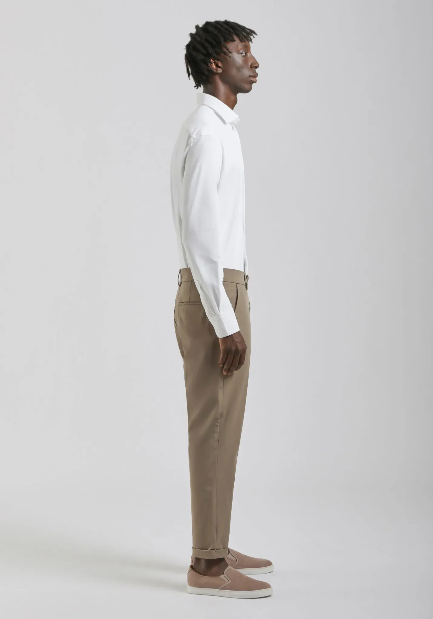 Pantaloni chino in nylon