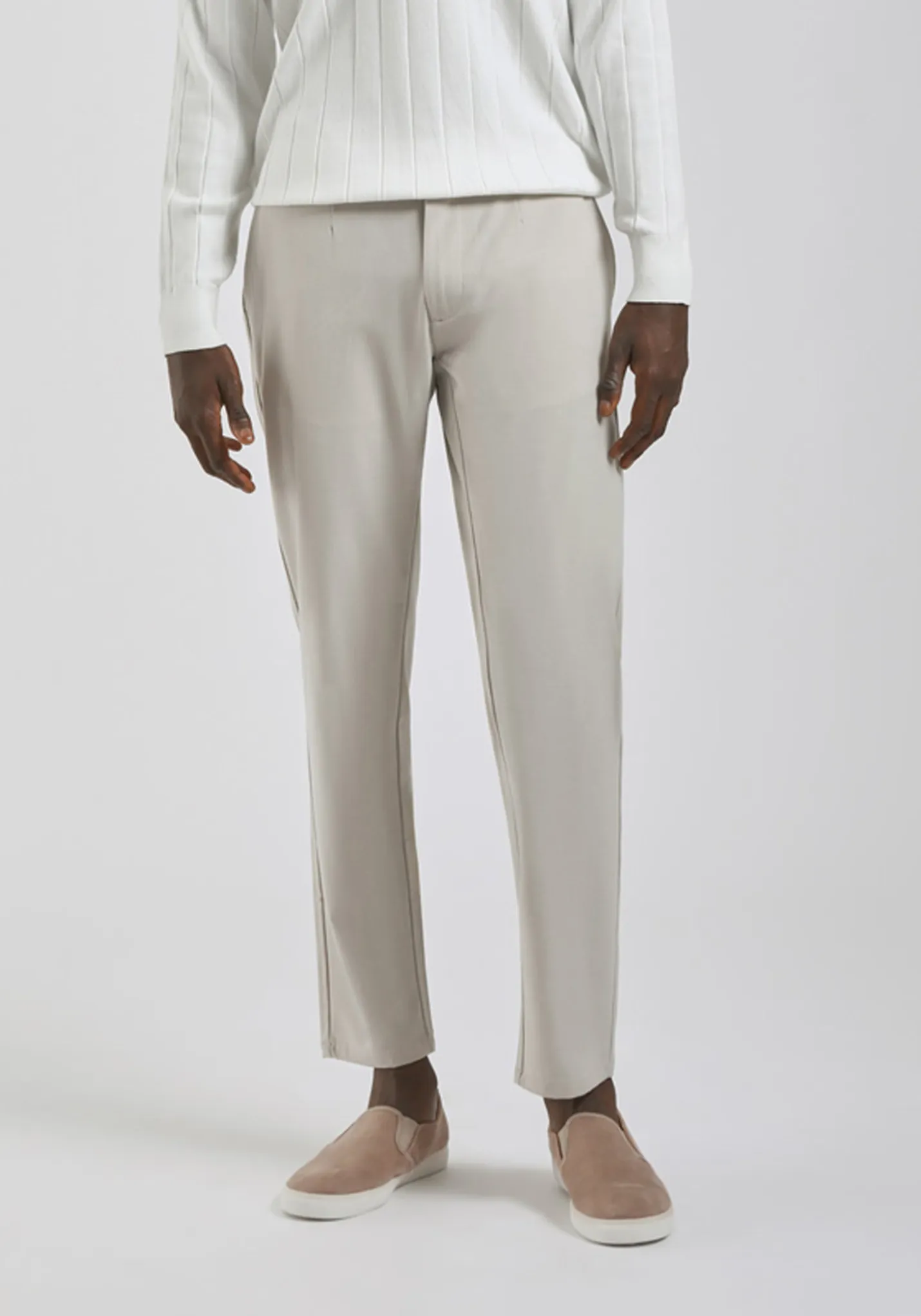 Pantaloni chino misto viscosa