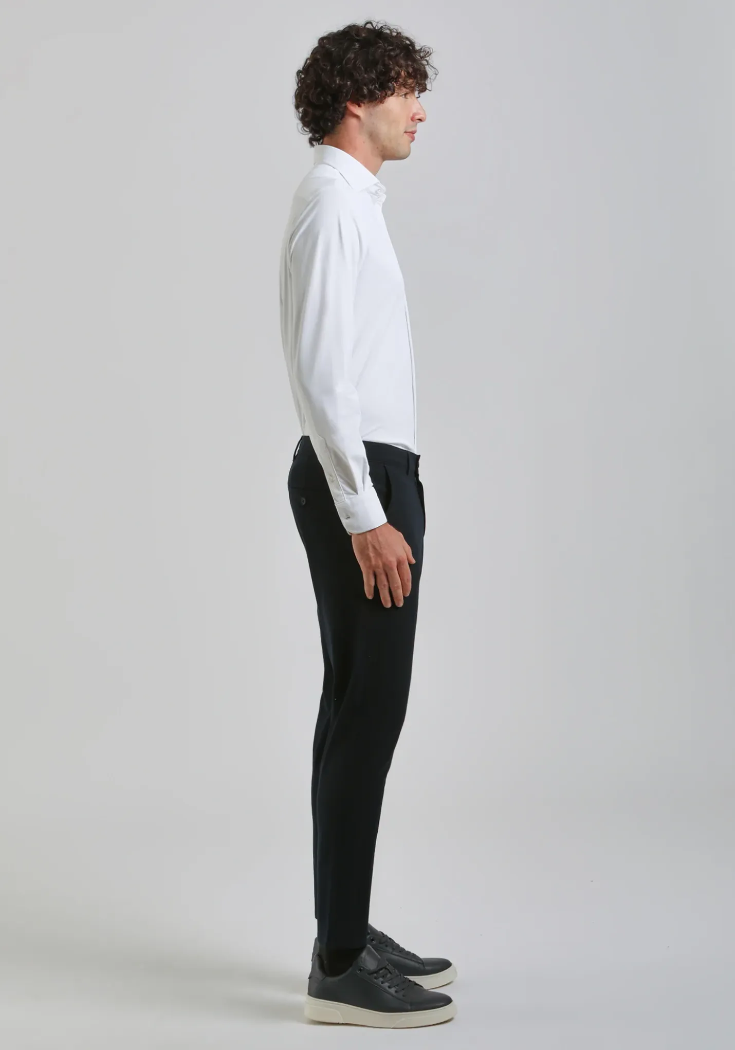 Pantaloni chino misto viscosa