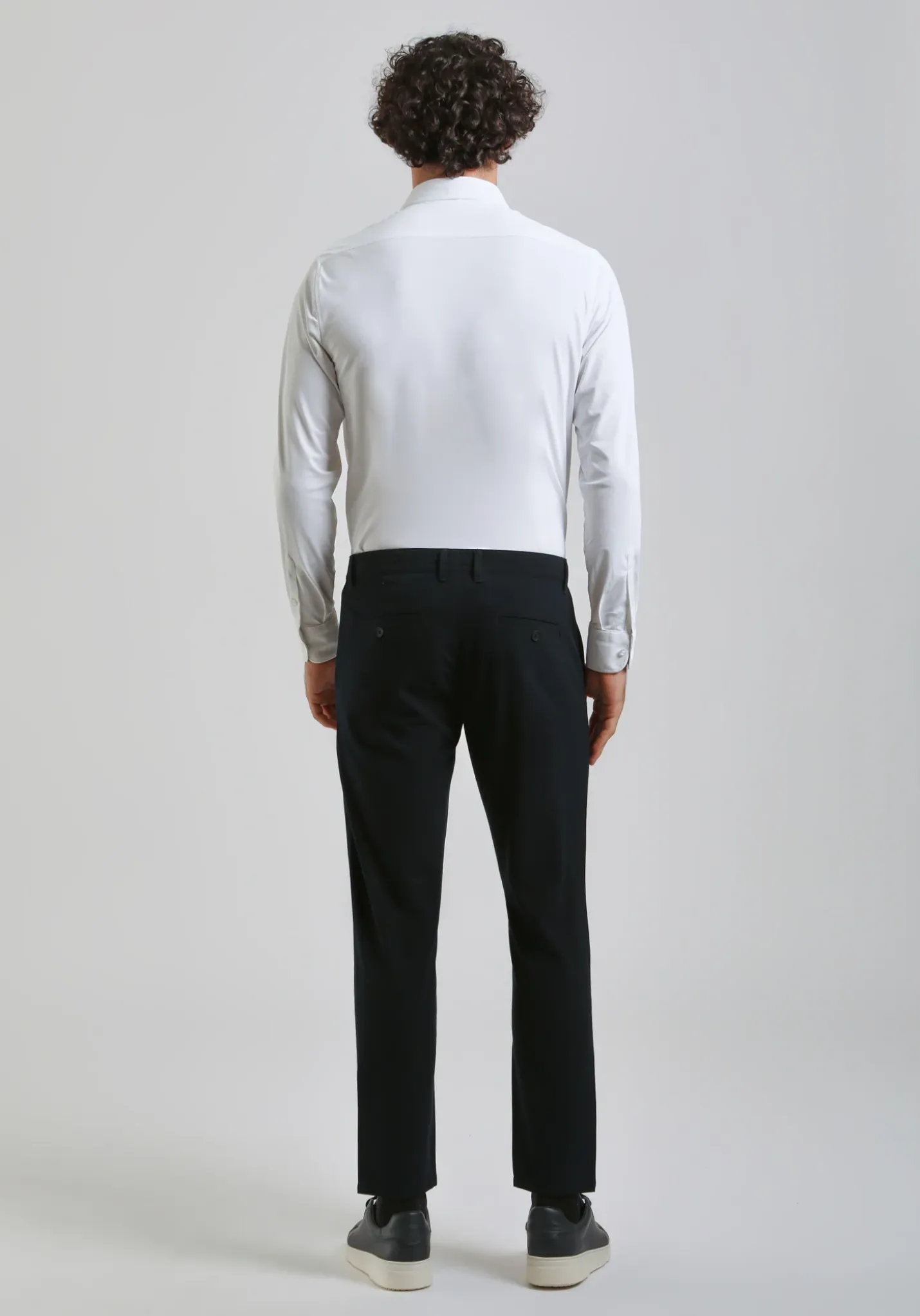 Pantaloni chino misto viscosa