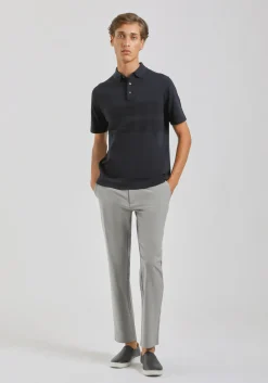 Pantaloni chino misto viscosa