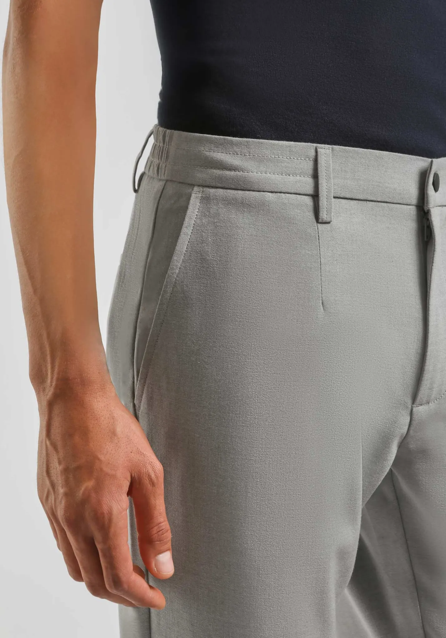 Pantaloni chino misto viscosa