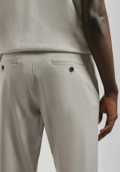 Pantaloni chino misto viscosa