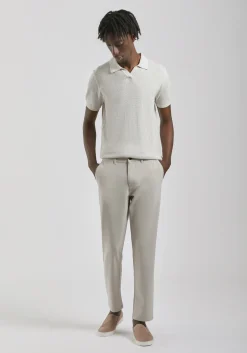 Pantaloni chino misto viscosa