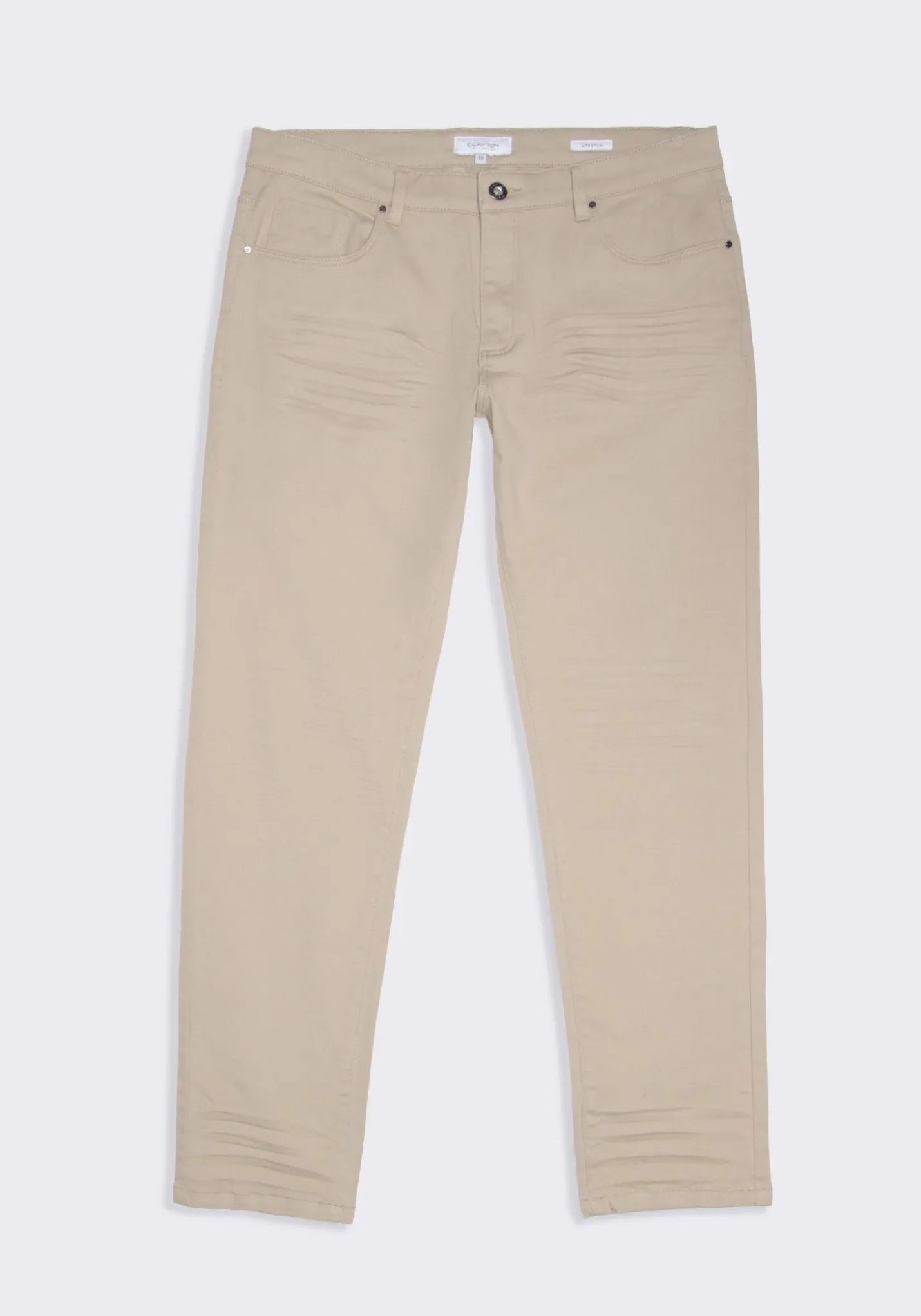 Pantaloni cinque tasche in cotone