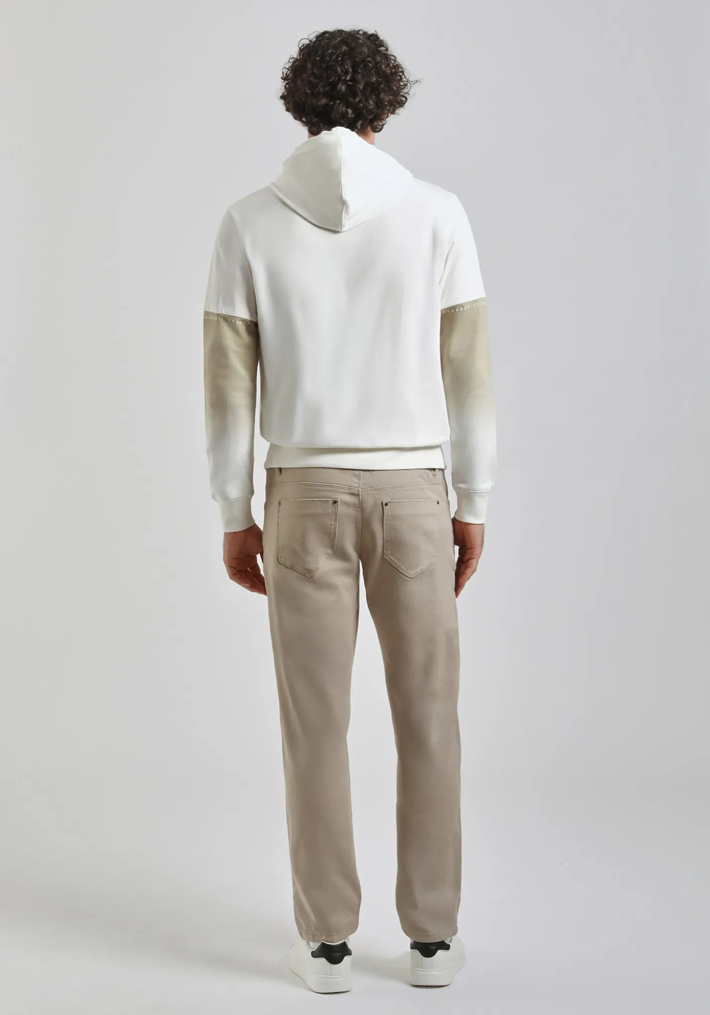 Pantaloni cinque tasche in cotone