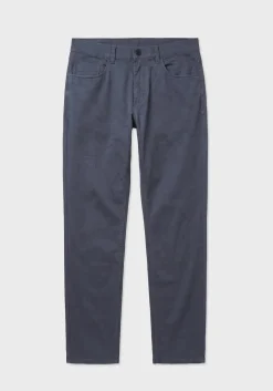 Pantaloni cinque tasche in cotone