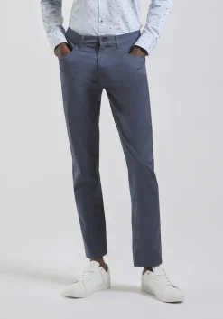 Pantaloni cinque tasche in cotone