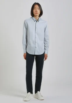 Pantaloni cinque tasche in cotone