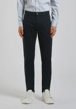 Pantaloni cinque tasche in cotone