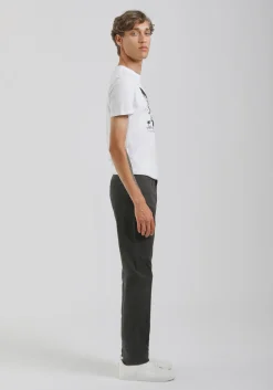 Pantaloni cinque tasche in cotone