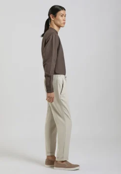 Pantaloni misto lino