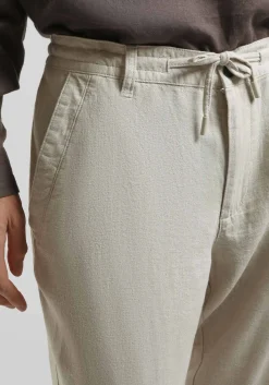 Pantaloni misto lino