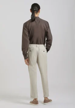 Pantaloni misto lino
