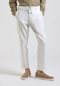 Pantaloni misto lino