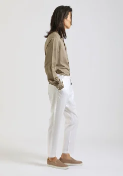 Pantaloni misto lino