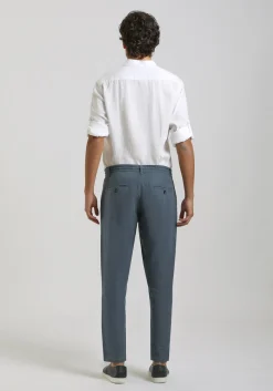 Pantaloni misto lino